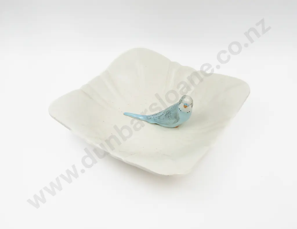 Falcon Ware Budgie Pattern Dish 27cm L Image 1++