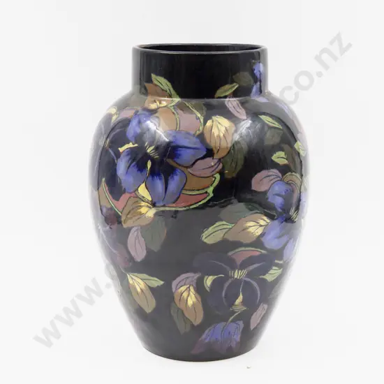 Royal Stanley Ware "Jacobean" Pattern Vase 30cm H
