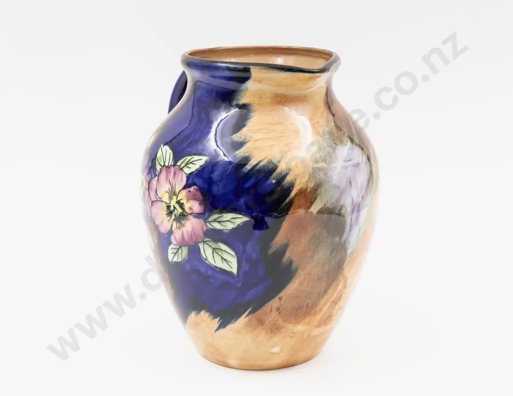 H & K Tunstall "Viola" Pattern Jug 23cm H Image 1++