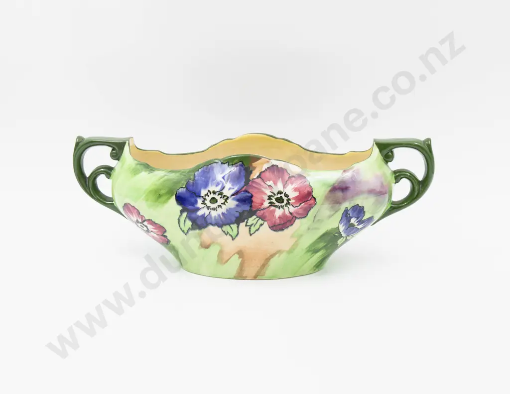 H & K Tunstall "Anenome" Pattern Flower Trough Image 1++