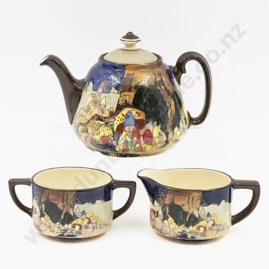Royal Doulton Pixie Series 3pce Tea Set