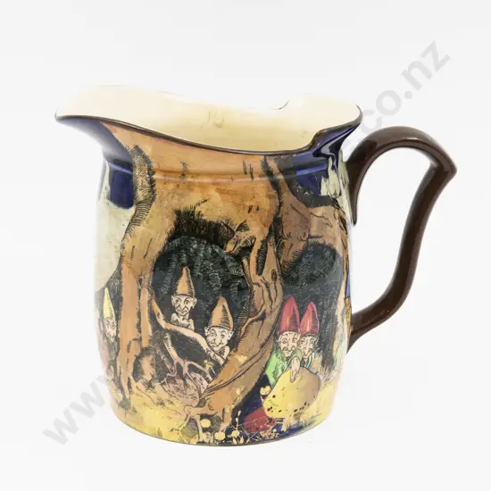 Large Royal Doulton Pixie Series Jug 15.5cm H