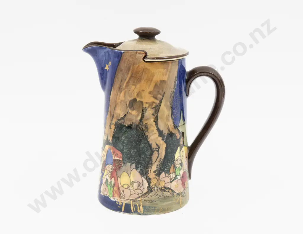 Royal Doulton Pixie Series Lidded Hot Water Jug Image 1++