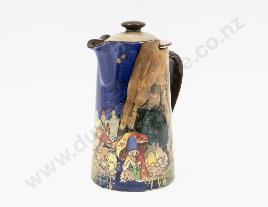 Royal Doulton Pixie Series Lidded Hot Water Jug Image 1++