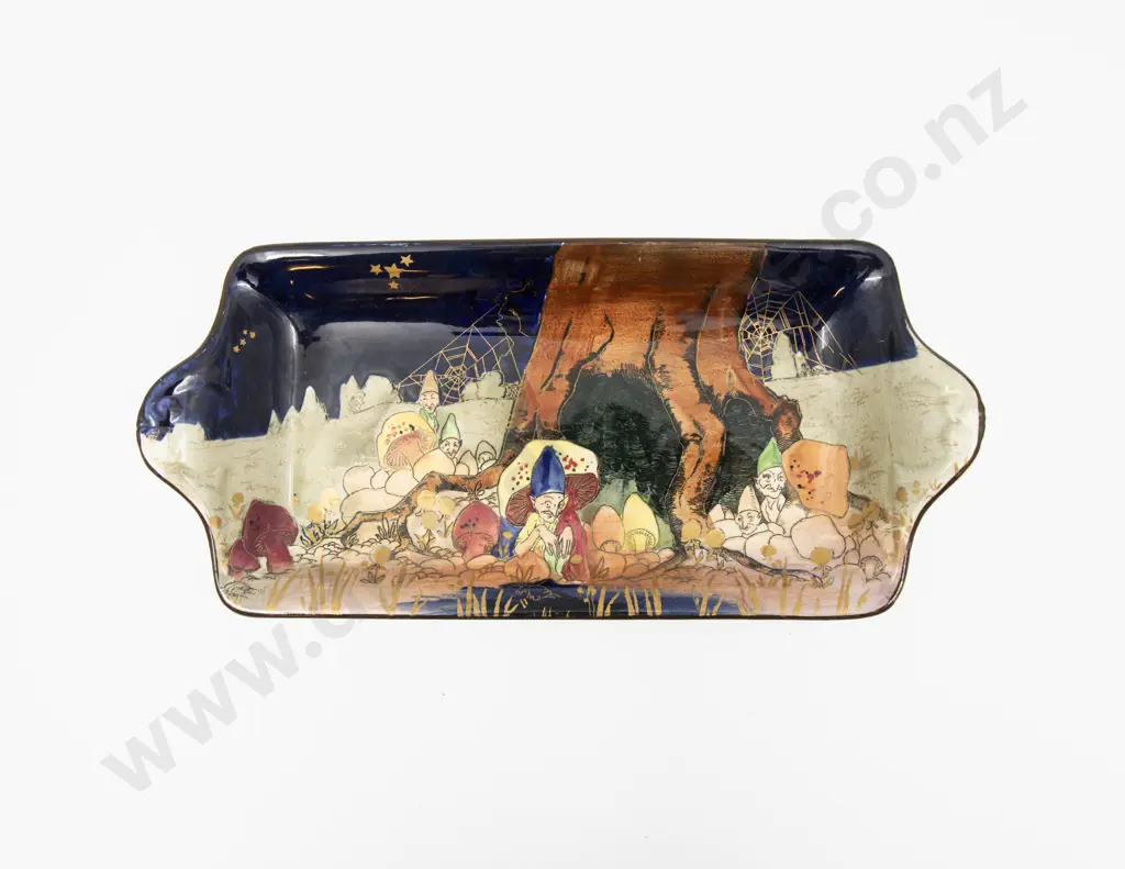 Royal Doulton Pixie Series Sandwich Tray Image 1++