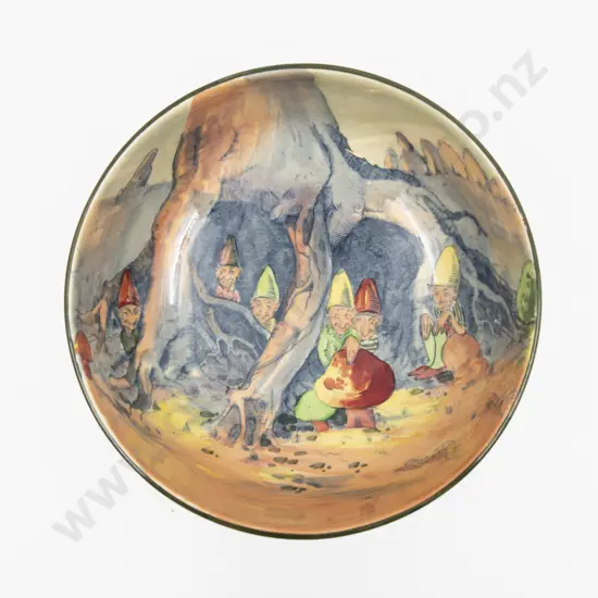 Royal Doulton Pixies Series Fruit Bowl 18cm Dia