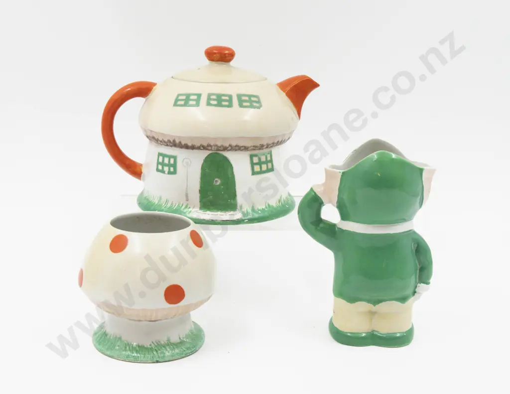 Shelley Mabel Lucie Attwell 3pce Boo Boo Pixie Tea Set Image 1++