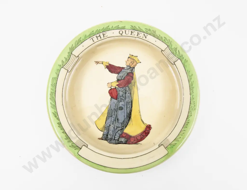 Royal Doulton "Alice in Wonderland" Series Feeding Bowl 15cm Dia Overall Image 1++