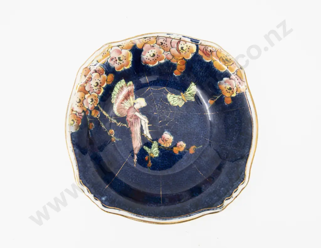 Royal Winton Fairy Lustre Vase Sugar Castor & Dessert Dish Tallest 17cm H Image 1++