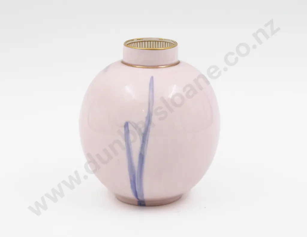 Doulton Burslem Hand Painted Jonquil Vase Unsigned 13.5cm H Image 1++