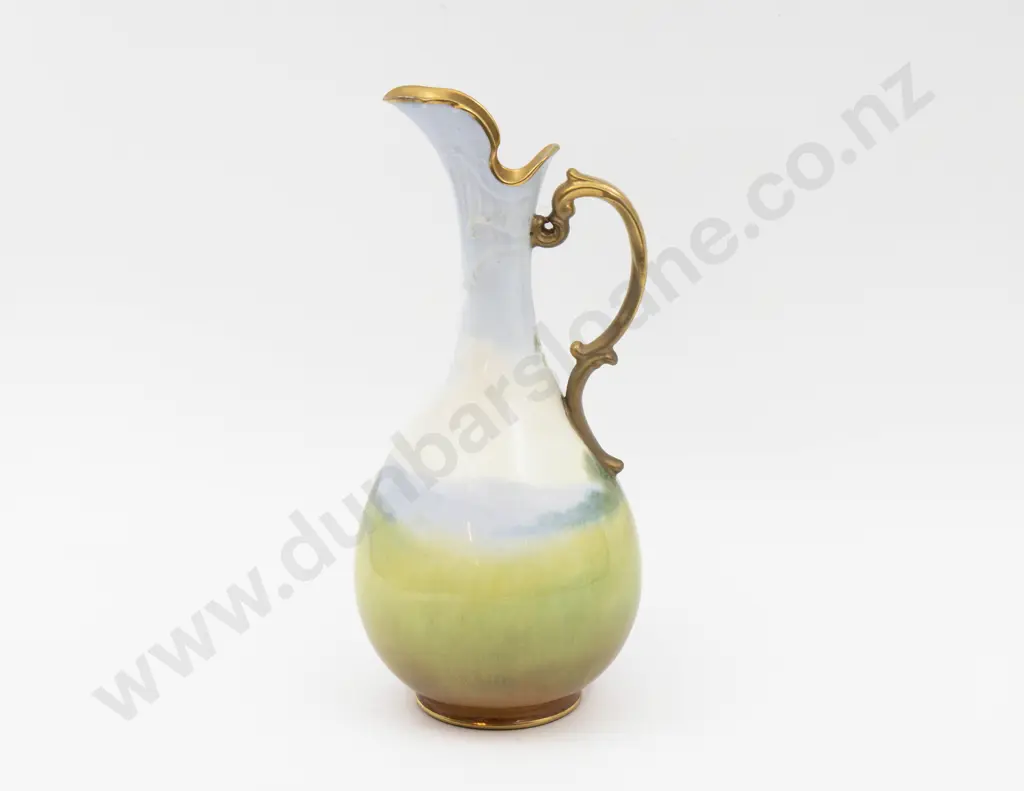 Royal Doulton Hand Painted Continuous Landscape Ewer Signed F Hancock 23.5cm H Image 1++