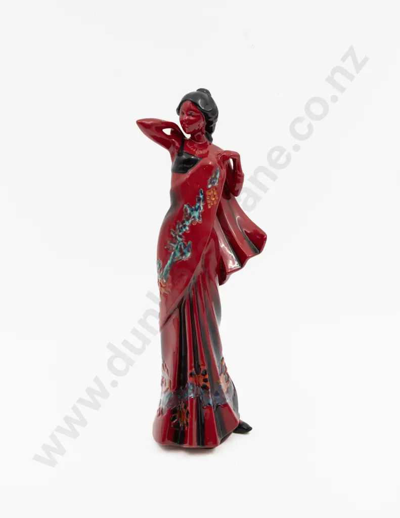 Royal Doulton Flambe Eastern Grace Figure HN 3683 Ltd Ed 403/2500 32cm H Image 1++
