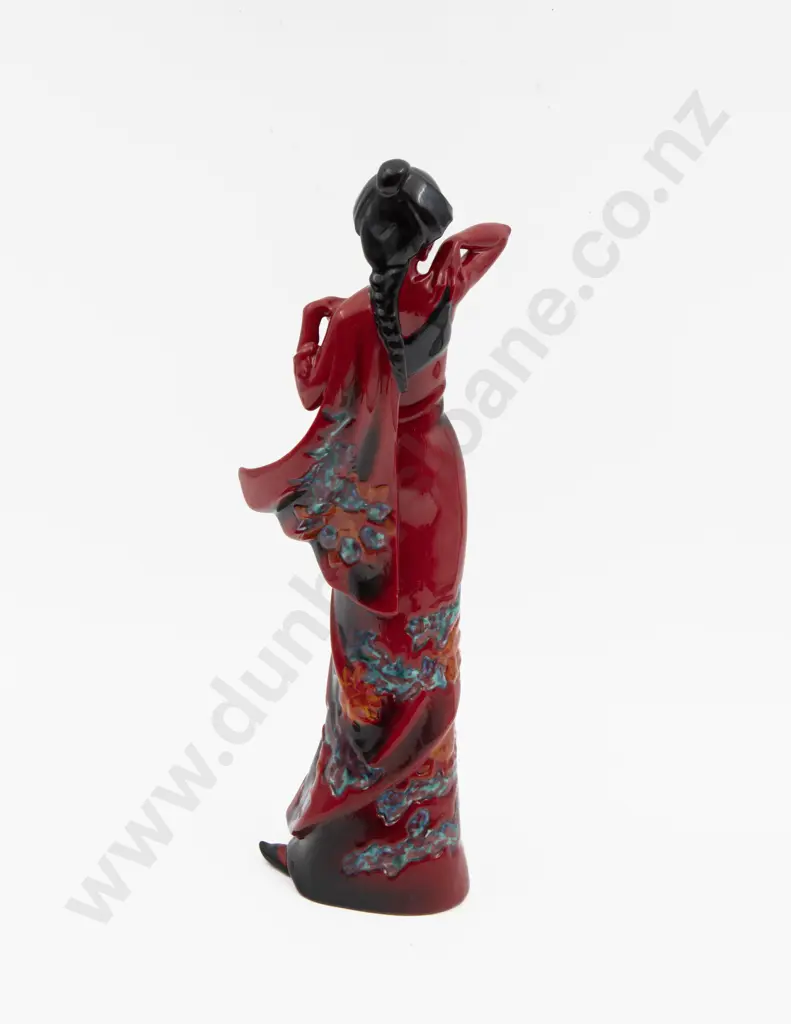Royal Doulton Flambe Eastern Grace Figure HN 3683 Ltd Ed 403/2500 32cm H Image 1++