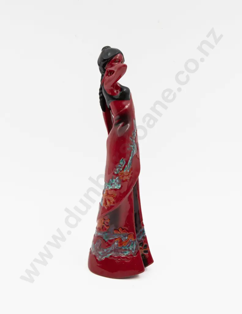 Royal Doulton Flambe Eastern Grace Figure HN 3683 Ltd Ed 403/2500 32cm H Image 1++