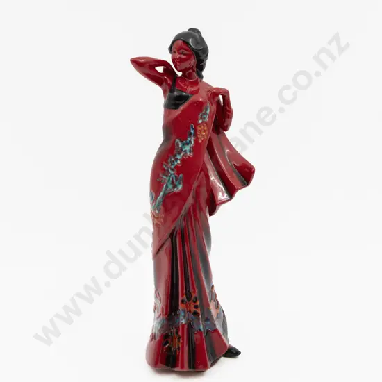 Royal Doulton Flambe Eastern Grace Figure HN 3683 Ltd Ed 403/2500 32cm H