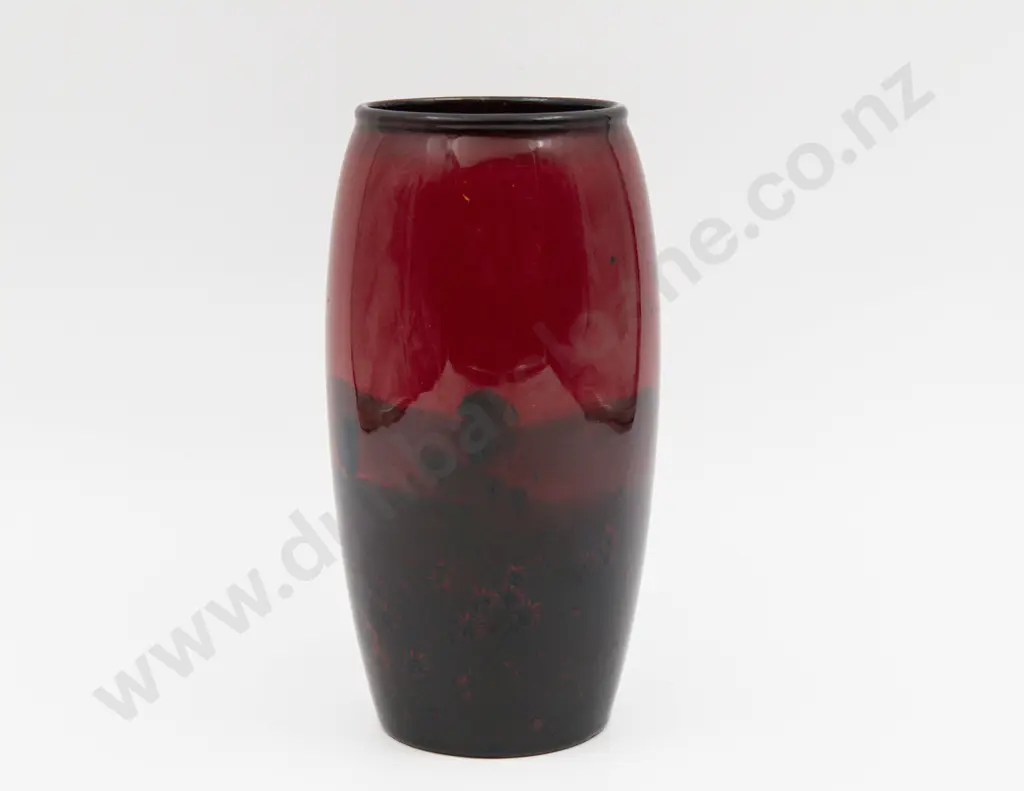 Royal Doulton Flambe Continuous Shepherd Landscape Vase 20cm H Image 1++