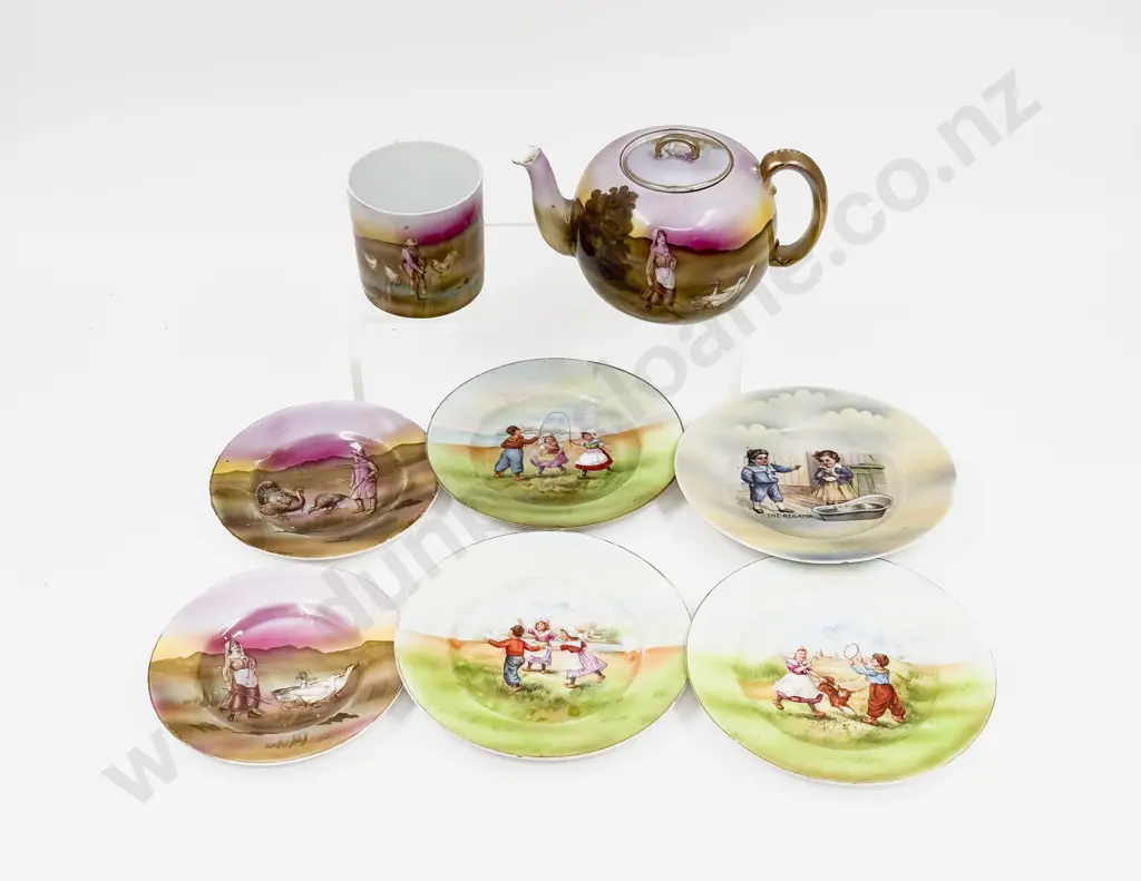 Royal Beyreuth Various Printed Ware (8 Pces) Image 1++