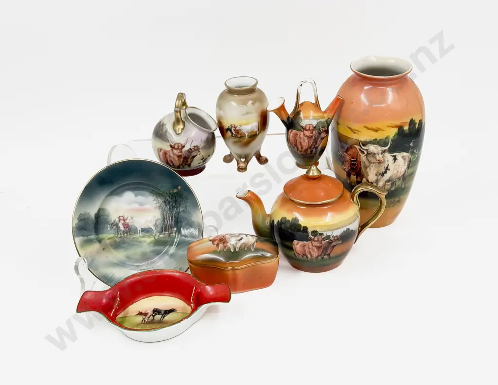 Royal Beyreuth Various Print Ware (8 Pces) Image 1++