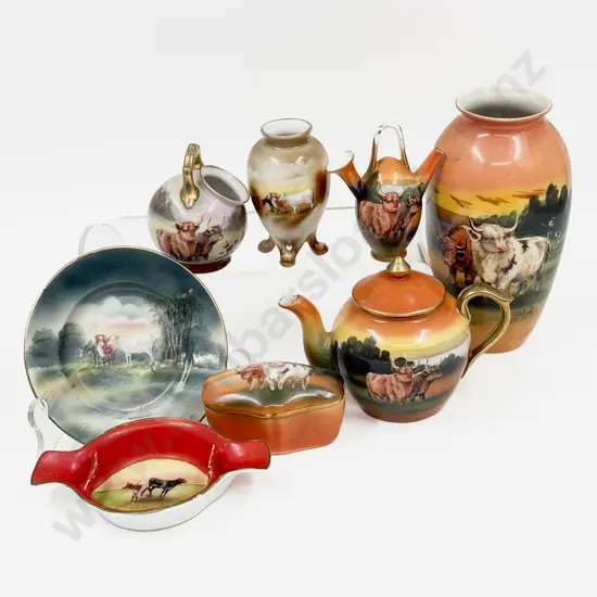 Royal Beyreuth Various Print Ware (8 Pces)