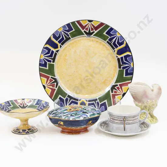 Grimwades Handcraft Pottery Lustre Plate Dish Trinket Box Other Scallop Vase RD Cup & Saucer
