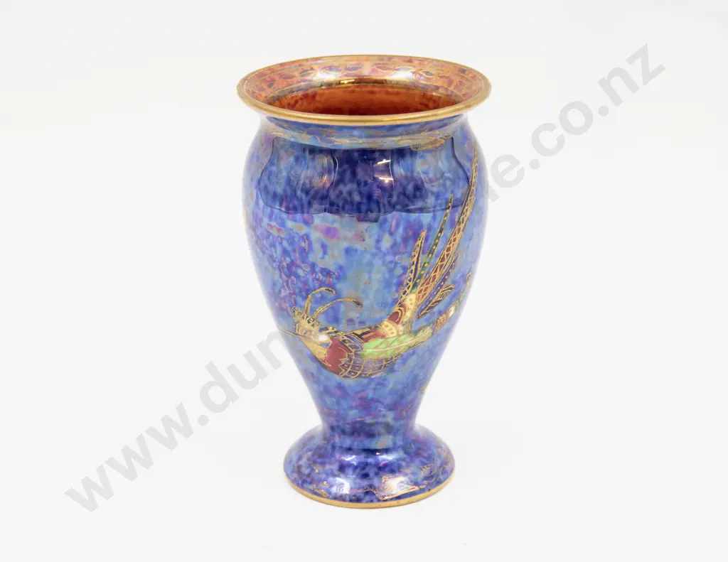 Wedgwood Lustre Vase & Two Small Bowls Tallest 11cm H Image 1++