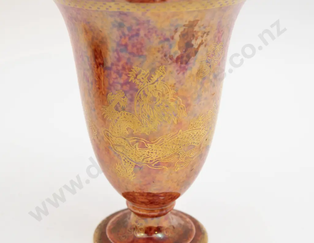Wedgwood Lustre Vase & Footed Bowl Tallest 13.5cm H Image 1++