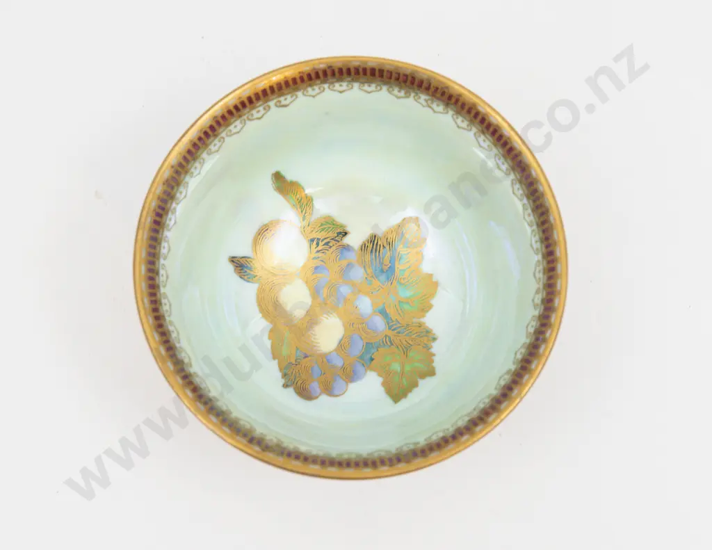 Wedgwood Lustre Bottle Vase & Bowl Tallest 13.5cm H Image 1++