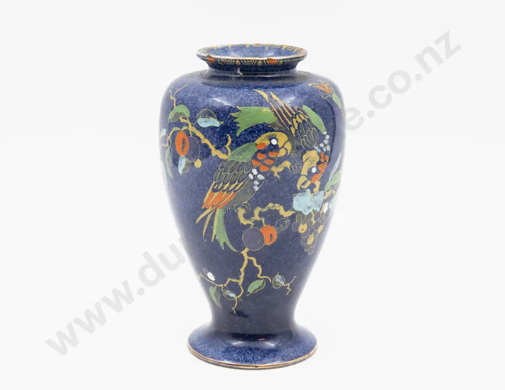 Bursley Ware Lustre Selah Pattern Vase 18cm H Image 1++