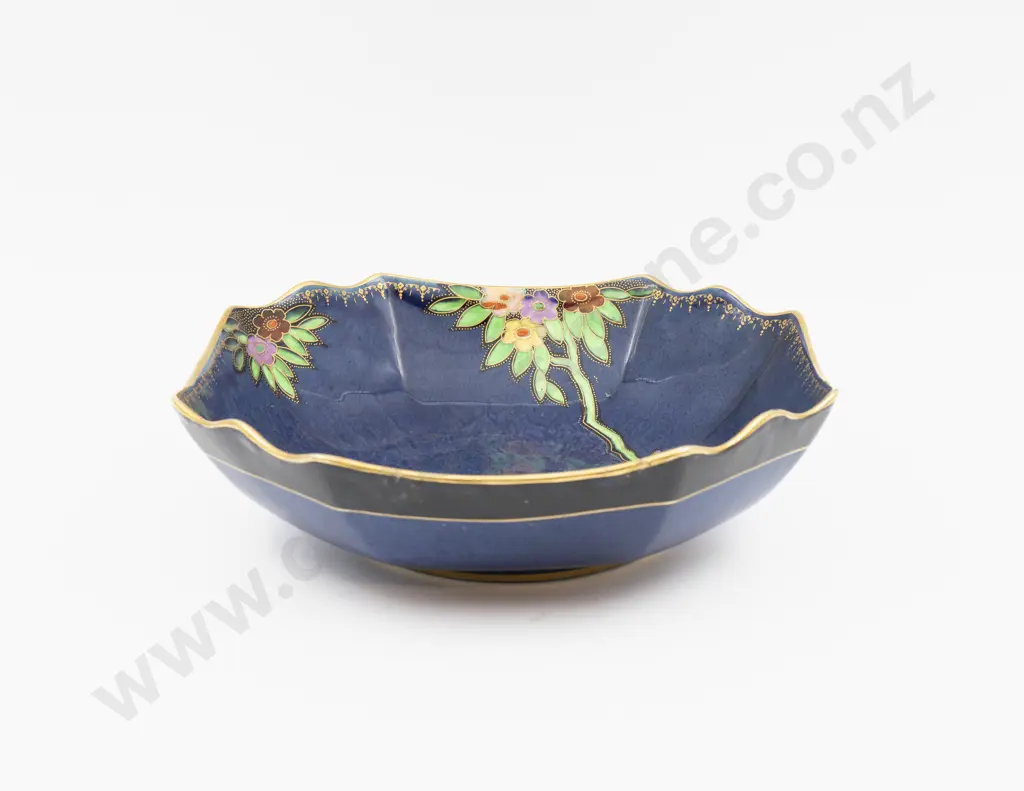 Crown Devon Lustre Octagonal Serving Bowl 23cm W Image 1++