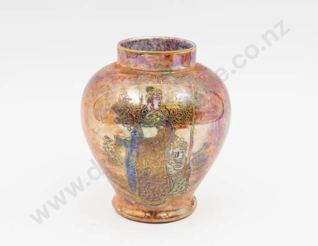 Wilton Ware Lustre Vase & Grimwades Shallow Dish 11.5cm H Image 1++
