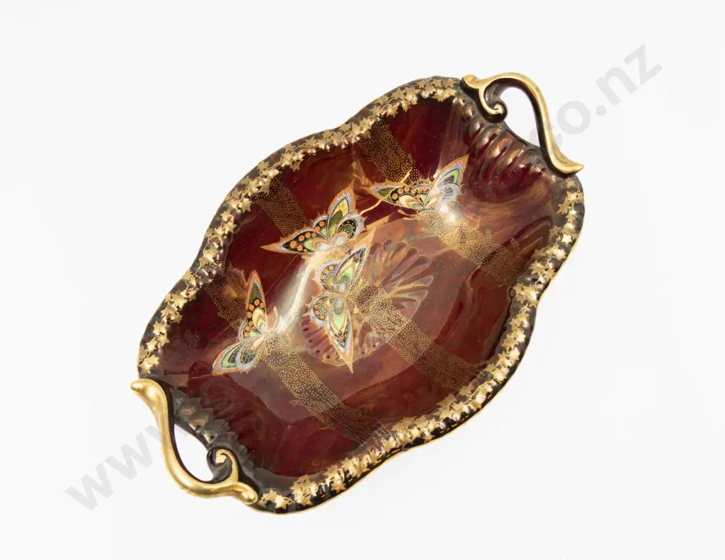 Crown Devon Lustre Serving Bowl 28cm L Image 1++