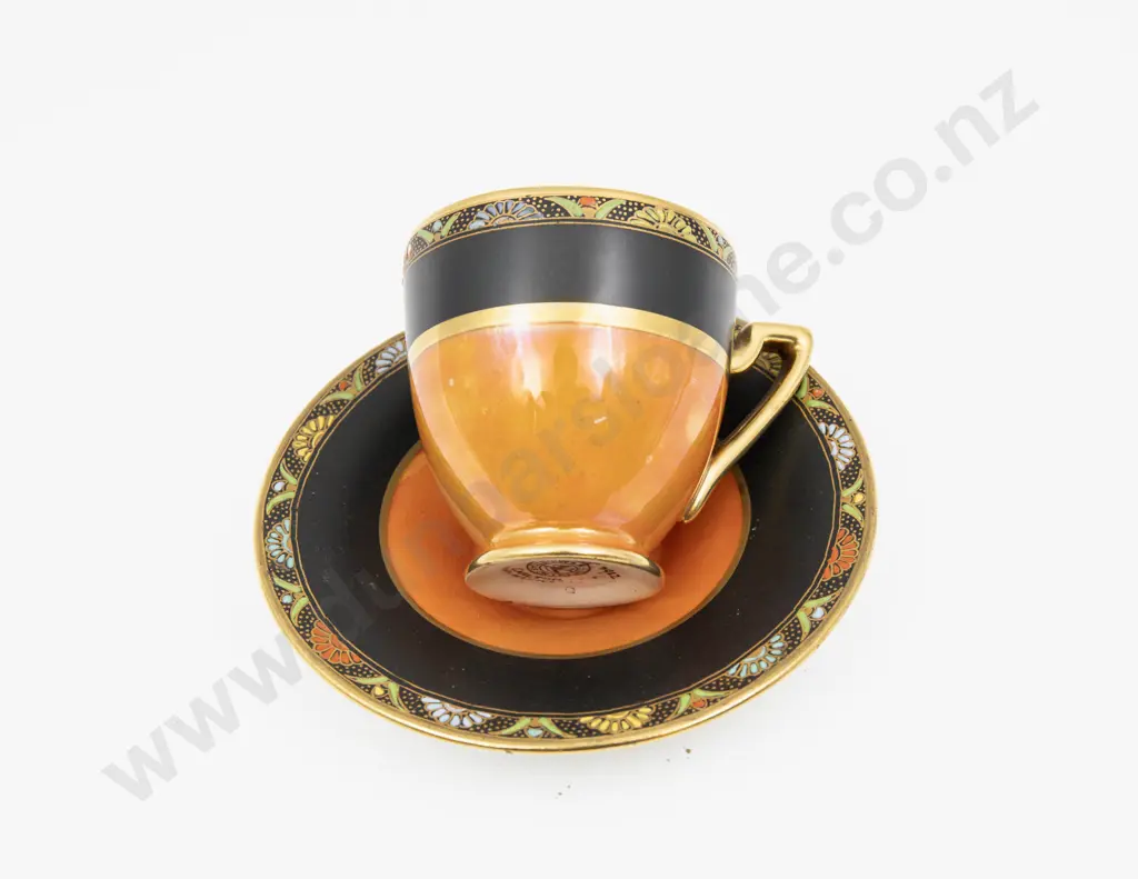 Carlton Ware Dish 26.5cm L & Lustre Demitasse Cup & Saucer Image 1++