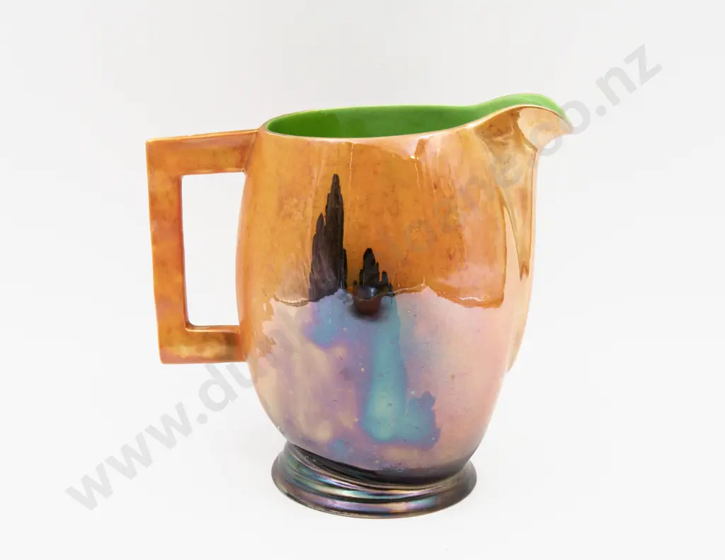 Carlton Ware Rabbits at Dusk Pattern Water Jug 20cm H Image 1++