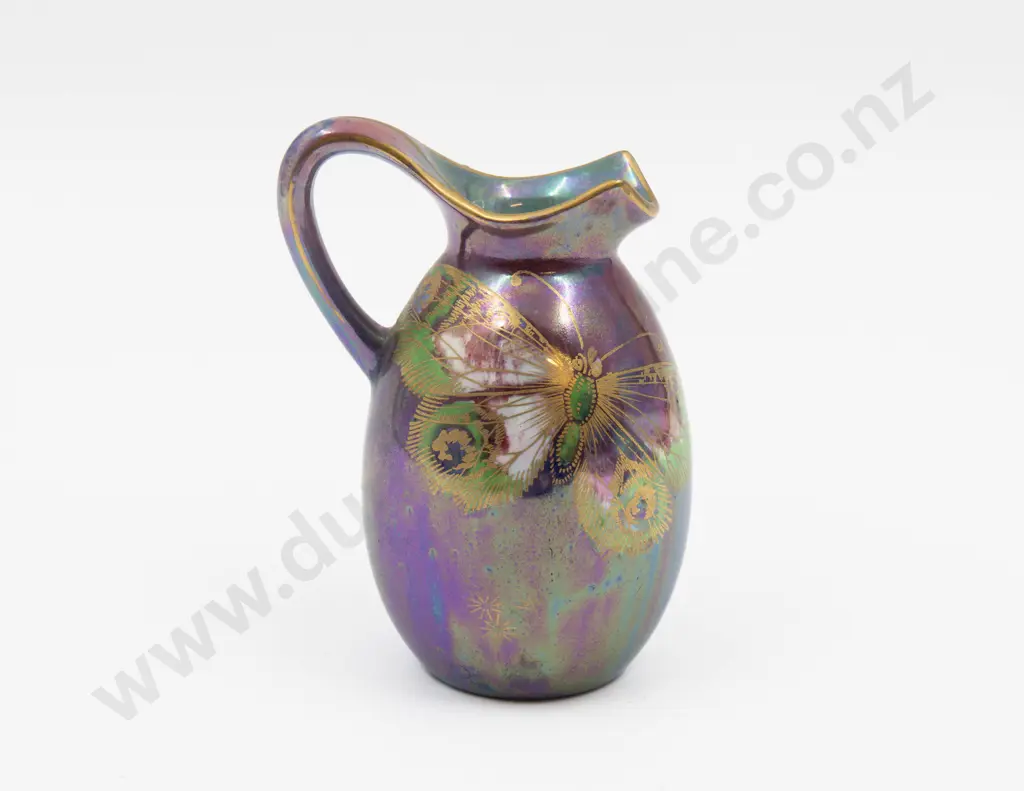Shelley Lustre Jug Signed Walter Slater 11cm H Image 1++