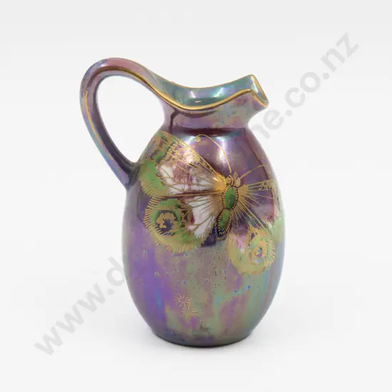 Shelley Lustre Jug Signed Walter Slater 11cm H