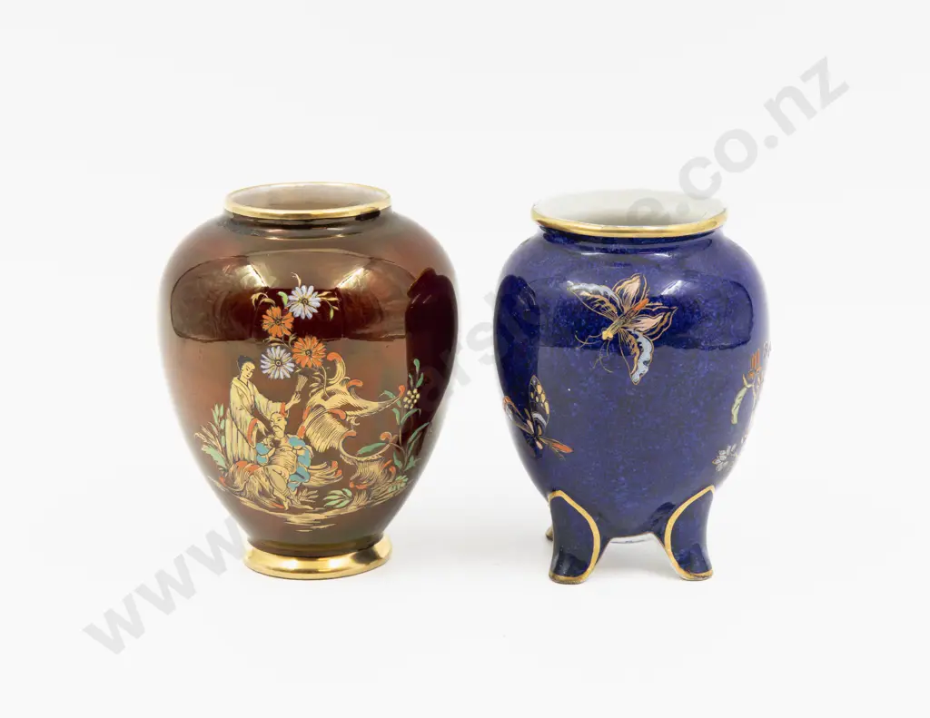 Carlton Ware Lustre Vase & Other 11cm H Image 1++