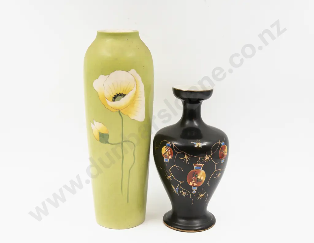 Ault Pottery Poppy Vase & Other Tallest 31cm H Image 1++