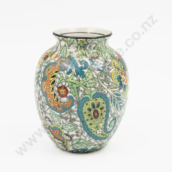 Empire Ware Paisley Decorated Bud Vase 10cm H