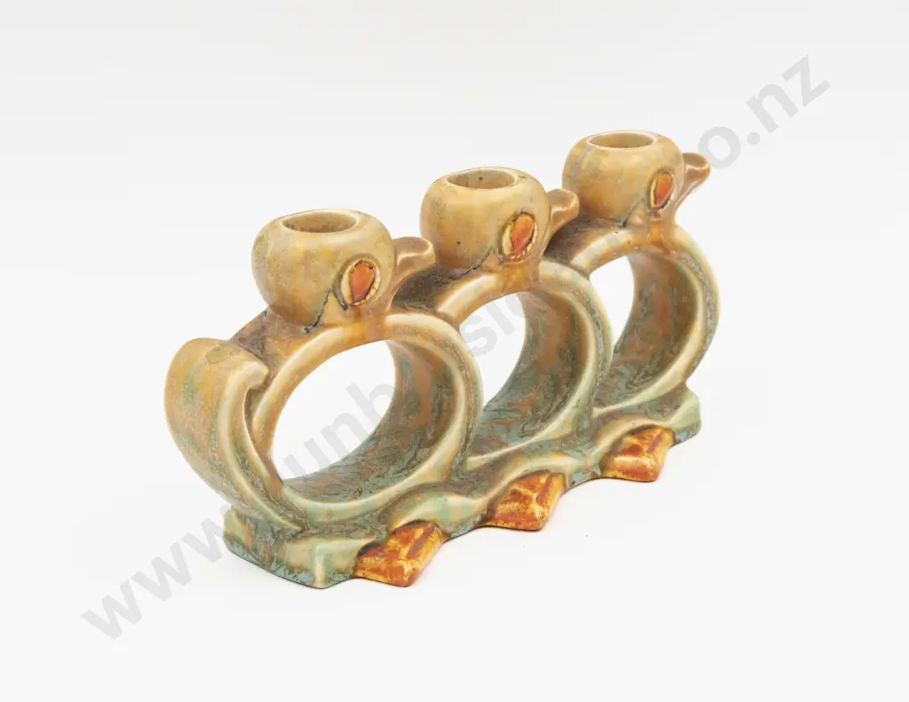 Beswick Duck Trio Candleholder 24cm L Image 1++