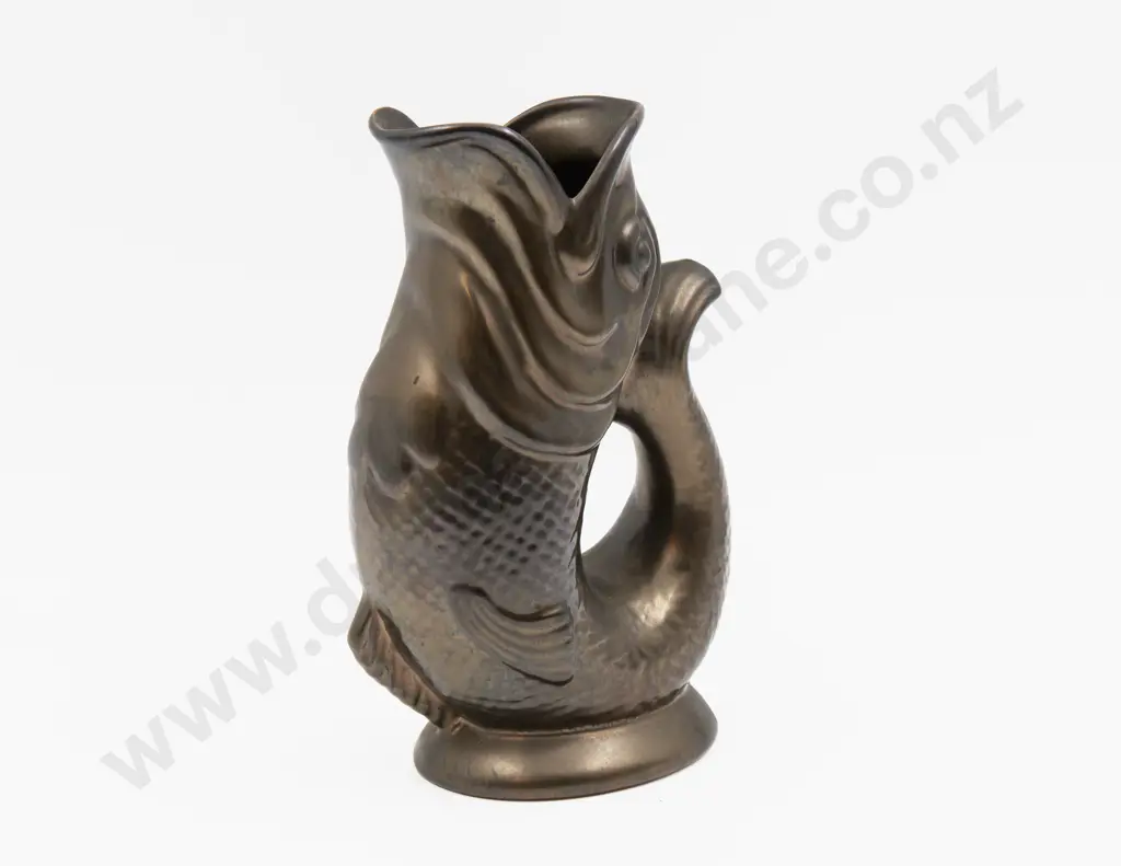Grimwades Lustre Fish Form Jug 22cm H Image 1++
