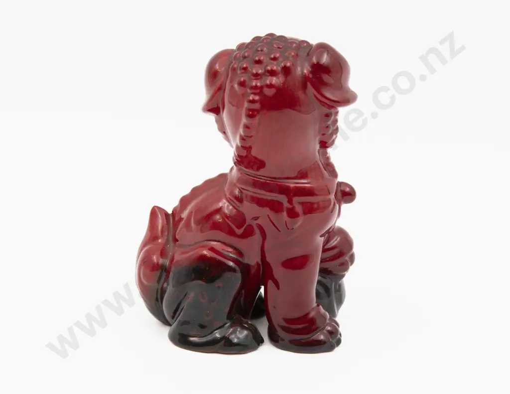 Royal Doulton Flambe Dog of Fo Figure 13cm H Image 1++