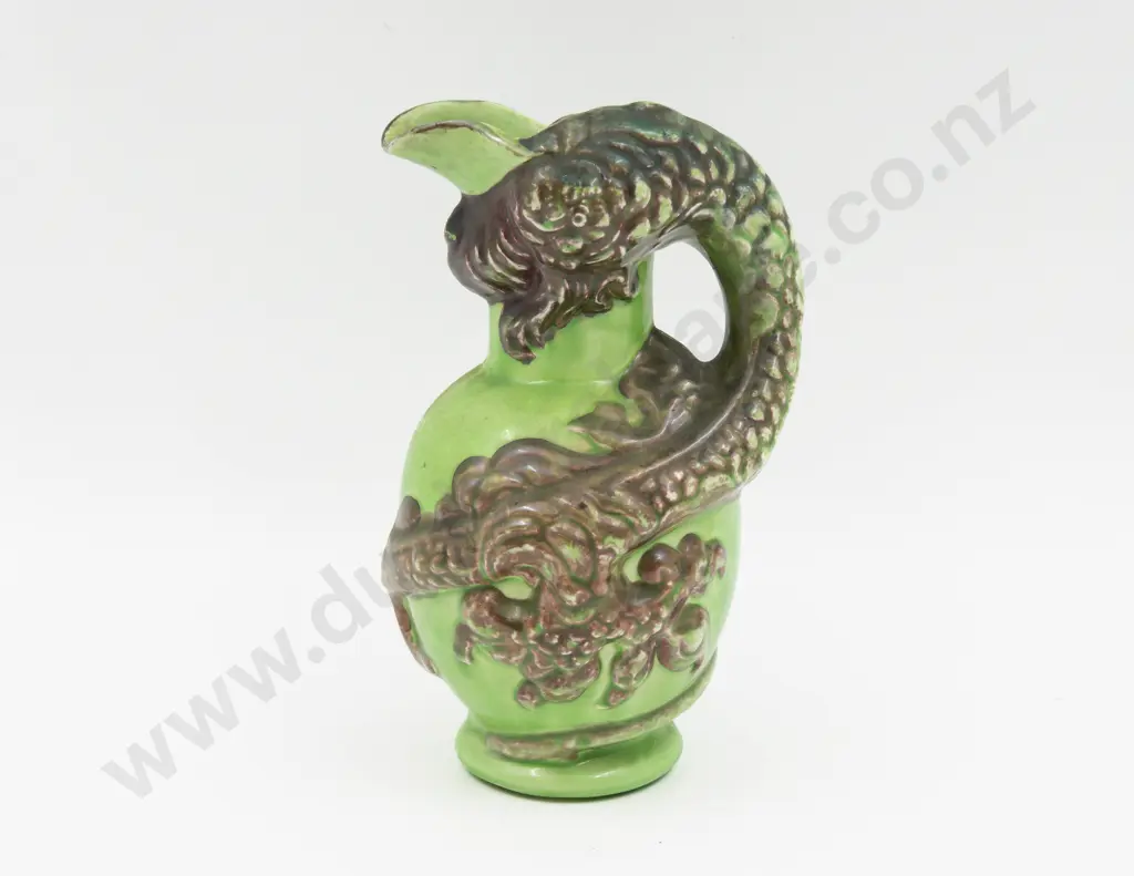 Royal Art Pottery Dragon Handled Jug 23.5cm H Image 1++