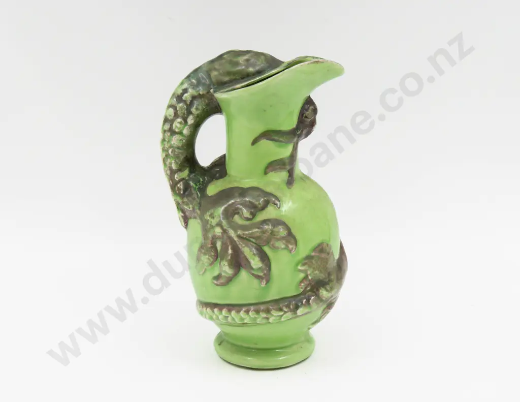 Royal Art Pottery Dragon Handled Jug 23.5cm H Image 1++