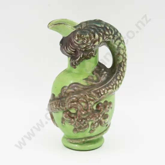 Royal Art Pottery Dragon Handled Jug 23.5cm H