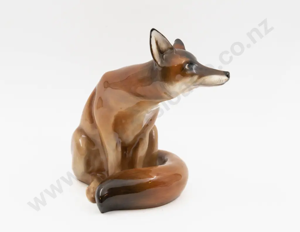 Large Royal Doulton Fox Figure21.5cm H Image 1++