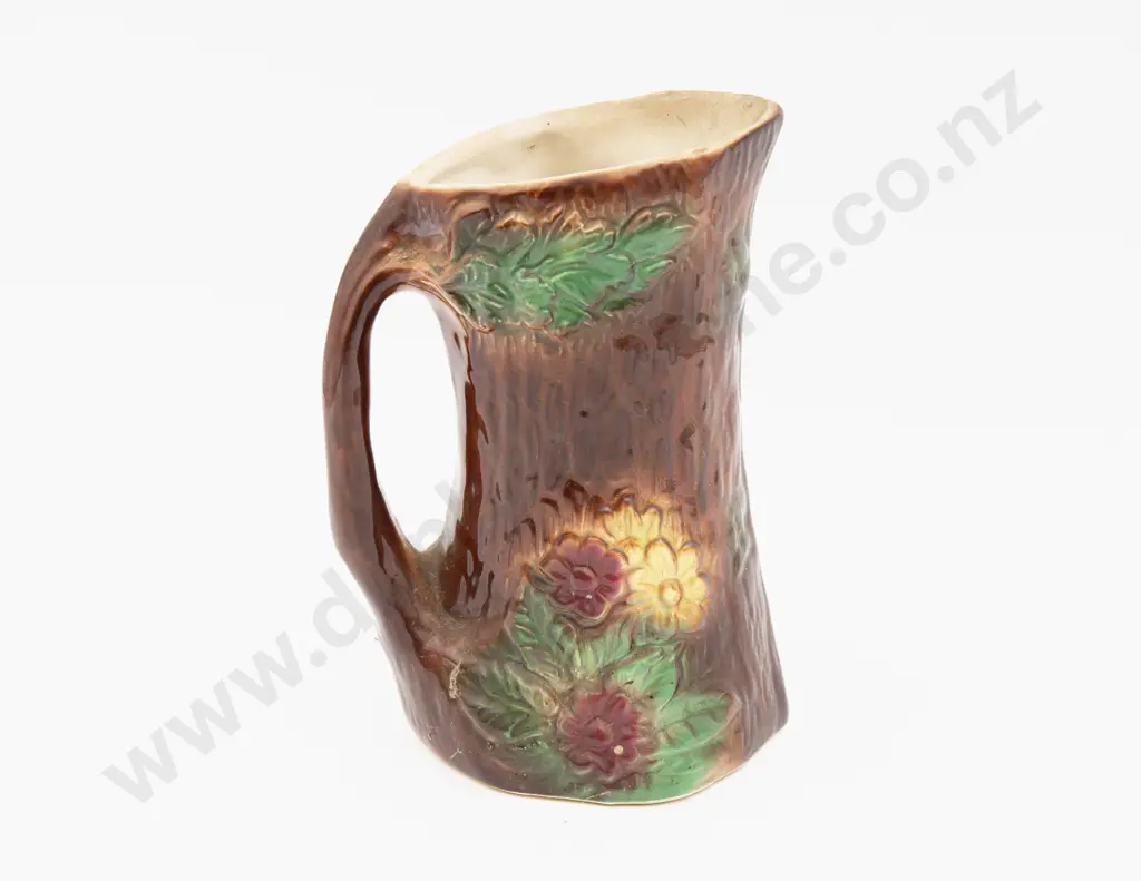 Eastgate Tree Trunk Form Jug with Seated Deer 17cm H Image 1++