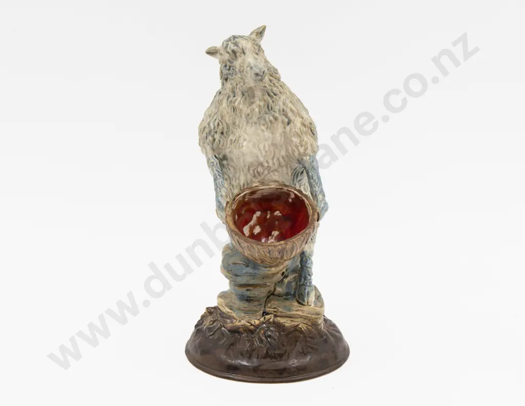 Cobridge Stoneware Standing Sheep Figure 24cm H Image 1++