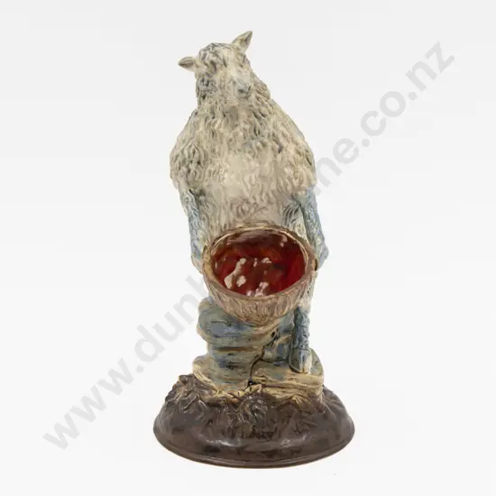 Cobridge Stoneware Standing Sheep Figure 24cm H