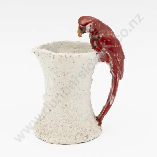 Royal Bayreuth Parrot Handled Jug 17cm H