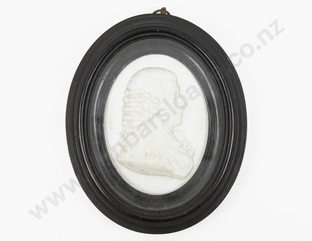 Original Framed James Tassie Paste Portrait of Lord Alexander Abercromby 1745 - 1795 Image 1++